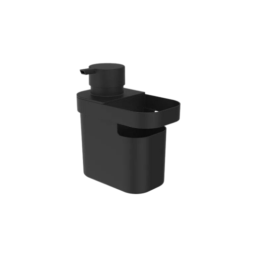 Dispenser para Detergente e Organizador 650ml Preto Trium