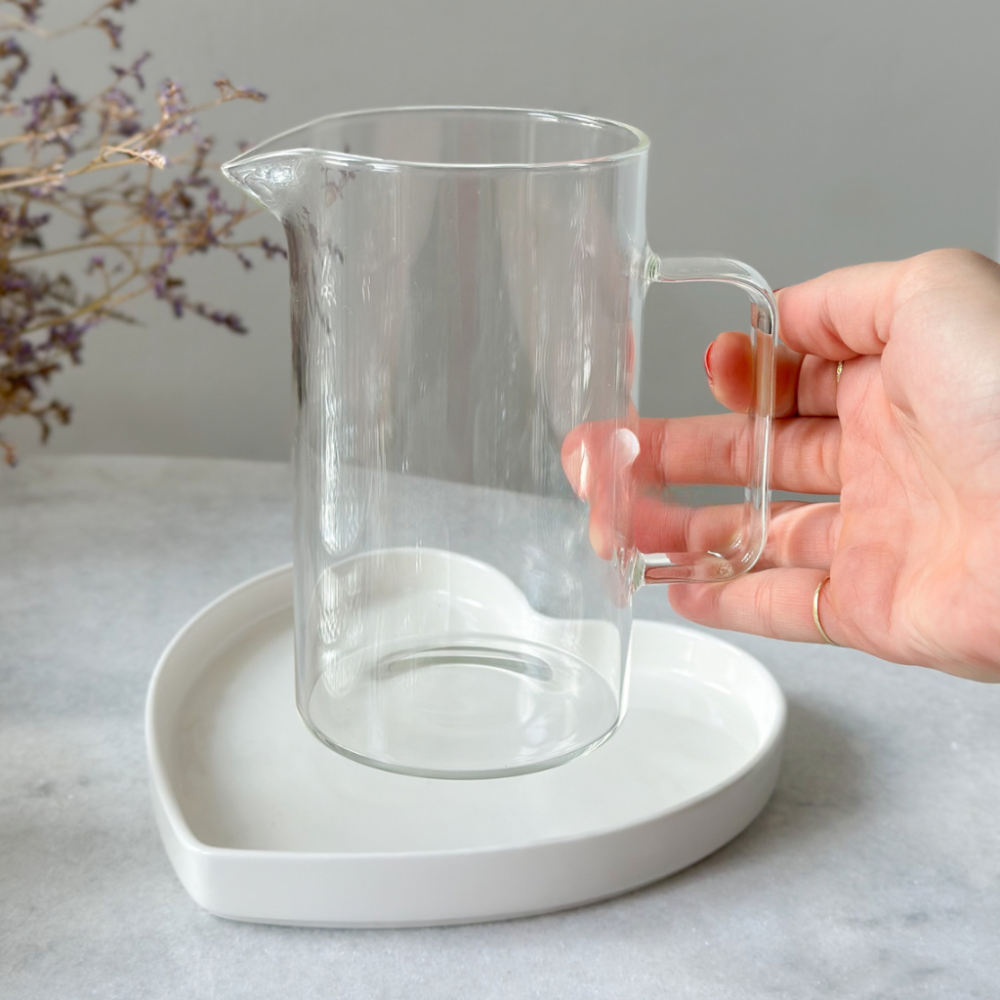 Leiteira de Vidro Borossilicato 500ml