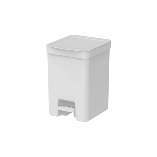 Lixeira Trium com Pedal Branco 12L