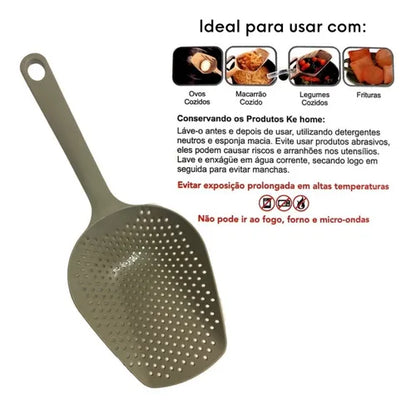 Colher vazada Grande
