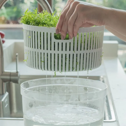 Conjunto Seca e Organiza Salada  Clear Fresh 5,5L