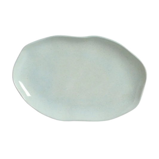 Travessa Oval Rasa Bio Mint 30 x 19 cm