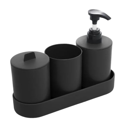 Conjunto para Banheiro Preto