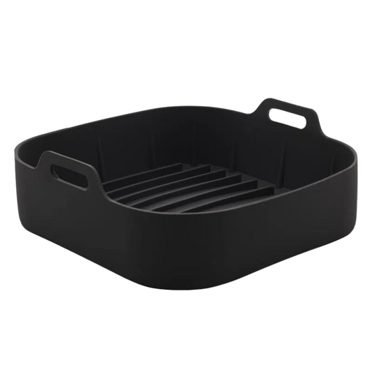 Forma Quadrada De Silicone Para Air Fryer P