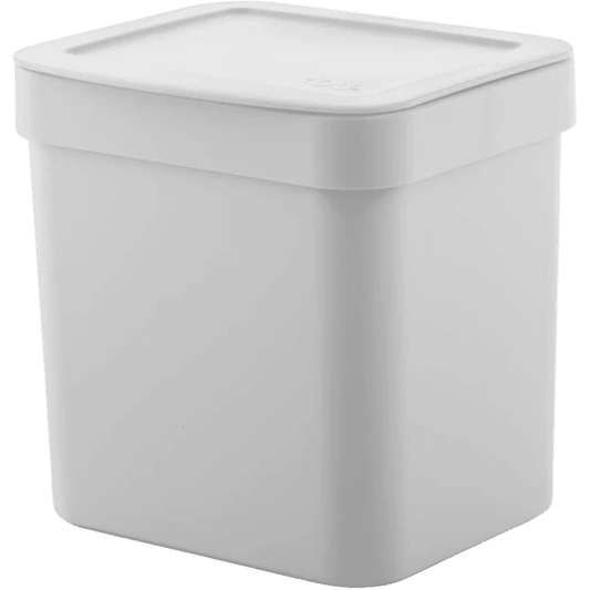Lixeira 4,7L Branca Trium