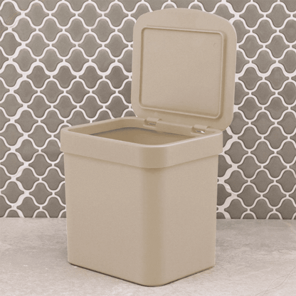 Lixeira 2,5L Bege Trium