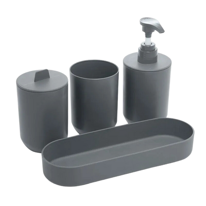 Conjunto para Banheiro Cinza