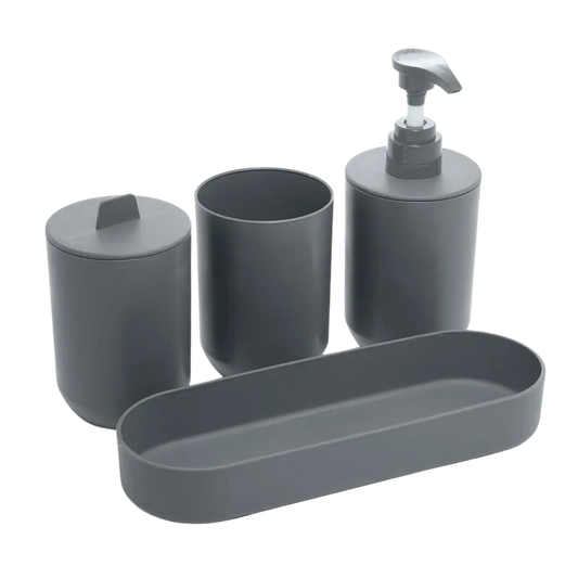 Conjunto para Banheiro Cinza