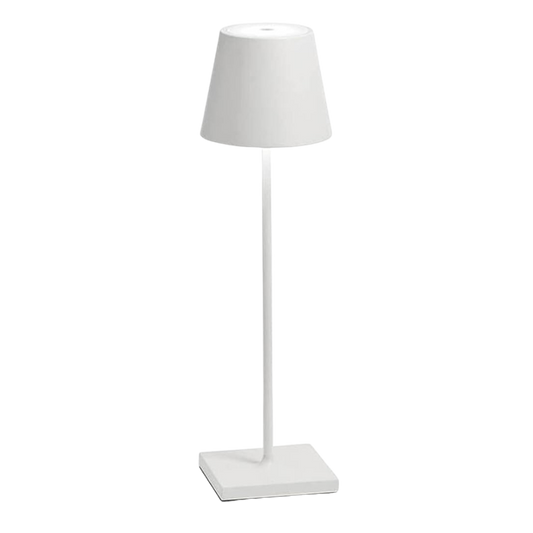 Luminária Led de Mesa Touch sem Fio Branca 38cm