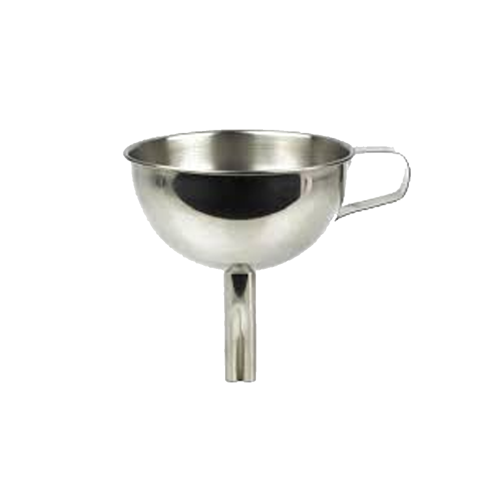 Funil com Peneira Inox 11cm