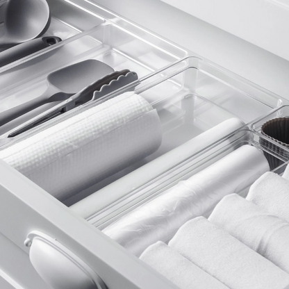 Organizador de Gavetas Clear 5,6 x 15 x 37,5cm