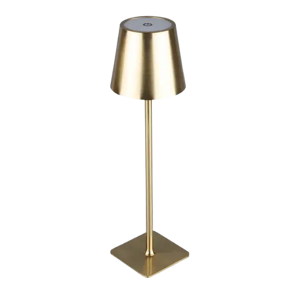 Luminária Led de Mesa Touch sem Fio Dourada