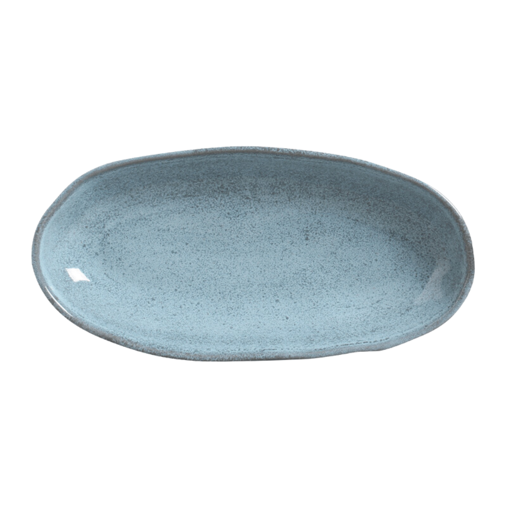 Travessa Oval Funda Orgânico Breeze 32 x 16 cm